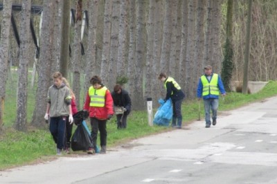 Akcija čiščenja in urejanje okolja na Razkrižju