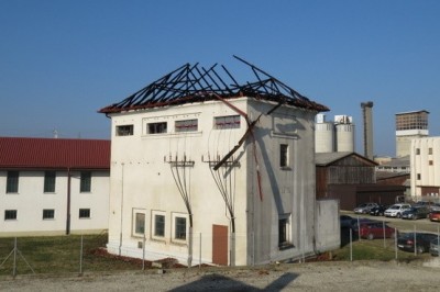 Pogorelo je celotno ostrešje in nadstropje objekta