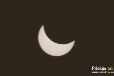 Delni Sončev mrk, ki smo ga v Prlekiji lahko spremljali leta 2015