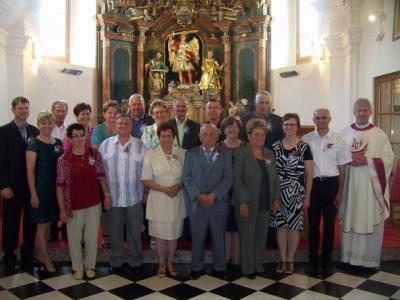 Srečanje zakonskih jubilantov