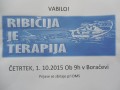 Vabilo na druženje »Ribičija je terapija«