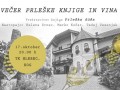 VEČER PRLEŠKE KNJIGE IN VINA 2015