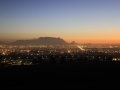 Večerni pogled na Table Mountain