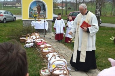 Velikonočni blagoslov v Bučkovcih