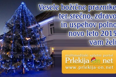 Vesele praznike in srečno 2015