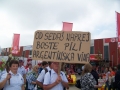 Vinogradniški protest na sejmu AGRA