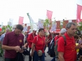 Vinogradniški protest na sejmu AGRA