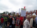 Vinogradniški protest na sejmu AGRA