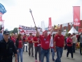 Vinogradniški protest na sejmu AGRA