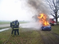 Zagorel zapuščeni avtomobil