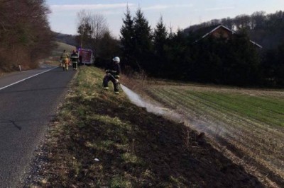 Požar so pogasili gasilci PGD Žerovinci in Ivanjkovci, foto: PGD Ivanjkovci