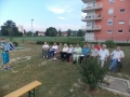 Zaigral je tudi mladi harmonikar