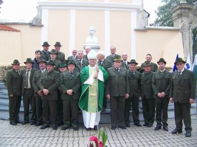 Med lovce je prišel tudi murskosoboški škof dr. Peter Štumpf