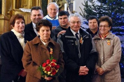 Zlata poroka zakoncev Zemljič