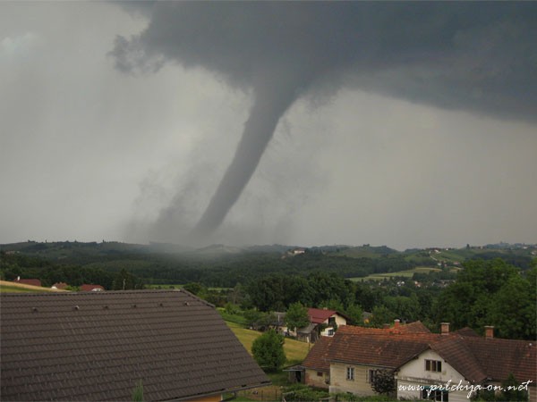Tornado v Prlekiji