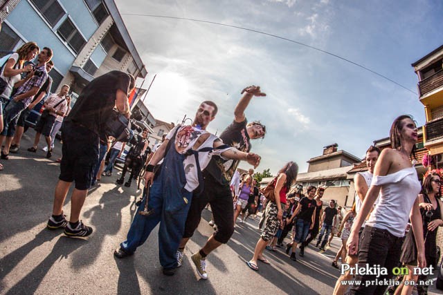 Parada zombijev v Ljutomeru Parada zombijev v Ljutomeru