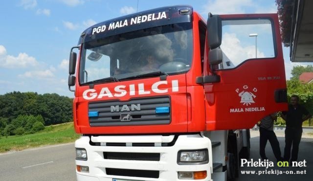 Požar sta pogasila gasilca PGD Mala Nedelja Požar sta pogasila gasilca PGD Mala Nedelja