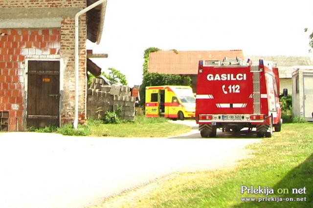 Aktivirani so bili gasilci PGD Ljutomer in PGD Stročja vas, na kraj pa so prišli tudi reševalci NMP Ljutomer Aktivirani so bili gasilci PGD Ljutomer in PGD Stročja vas, na kraj pa so prišli tudi reševalci NMP Ljutomer