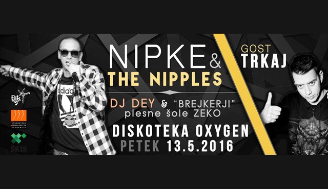 Nipke & The Nipples z gostom Trkajem prihajajo v Ljutomer Nipke & The Nipples z gostom Trkajem prihajajo v Ljutomer