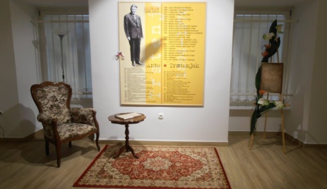 V Ljutomeru odprli stalno razstavo likovnih del Anteja Trstenjaka