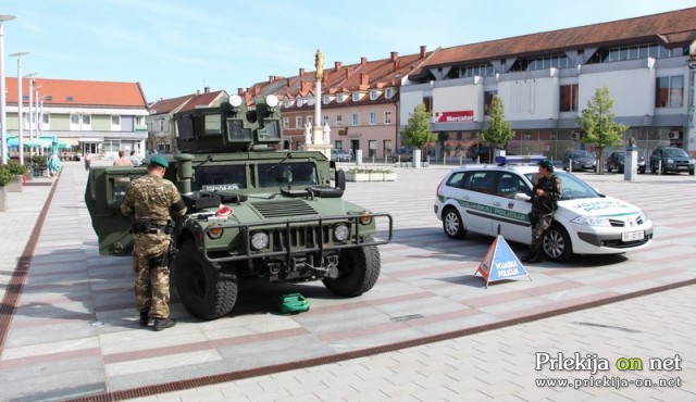 Predstavitev Slovenske vojske v Ljutomeru Predstavitev Slovenske vojske v Ljutomeru