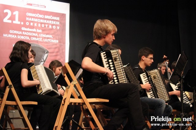 21. Območno srečanje harmonikarskih orkestrov