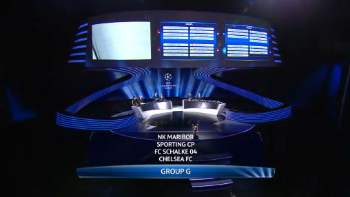 Maribor bo igral v skupini G Maribor bo igral v skupini G