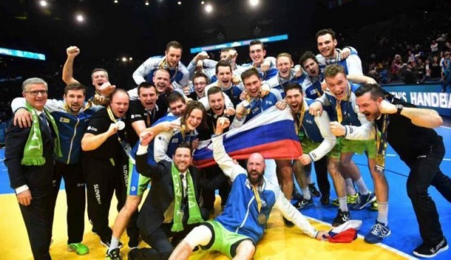 Slovenski rokometaši so na začetku leta osvojili bronasto medaljo, foto: RZS