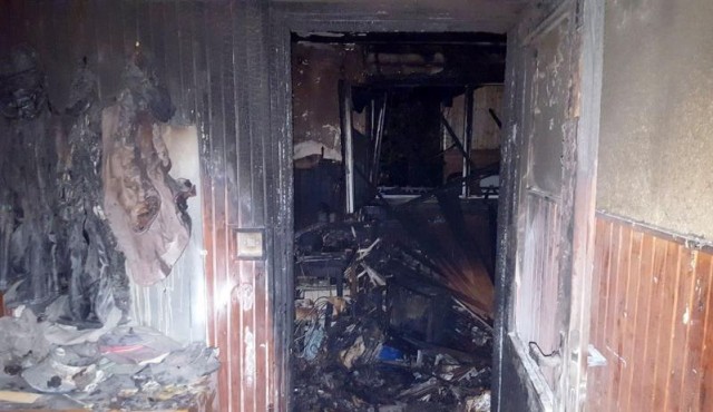 Požar je objekt močno poškodoval, foto: PGD Videm pri Ptuju Požar je objekt močno poškodoval, foto: PGD Videm pri Ptuju