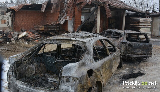 Posledice požara v Boračevi Posledice požara v Boračevi