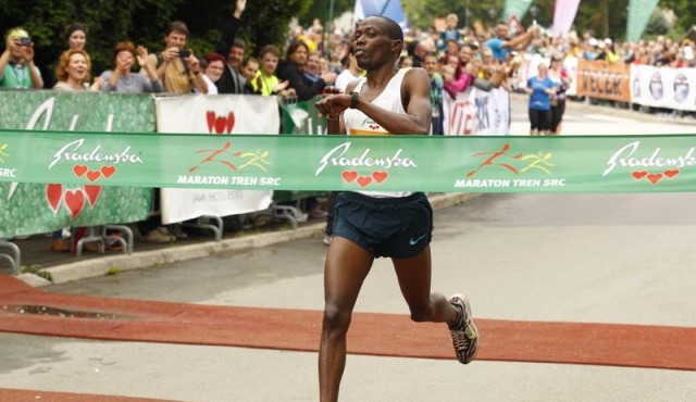 Silas Kiprono Too, zmagovalec 42km 2015, foto: Mediaspeed