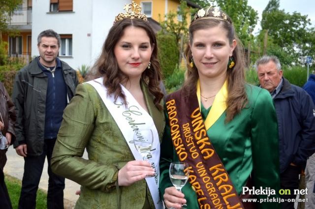 Vinski kraljici Polona Čeh in Anja Trstenjak Vinski kraljici Polona Čeh in Anja Trstenjak