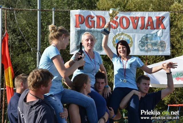 V ženski konkurenci so državne prvakinje postale gasilke pripravnice PGD Sovjak