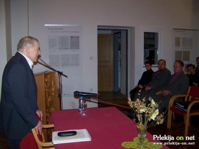 Predavanje Karla Rustja o železniški progi Predavanje Karla Rustja o železniški progi