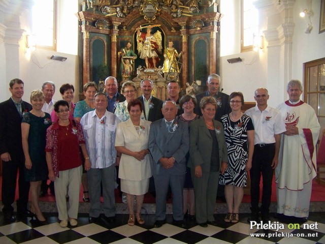 Srečanje zakonskih jubilantov