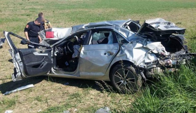 Prometna nesreča Sveta Trojica - Osek, foto: PGD Gornja Radgona