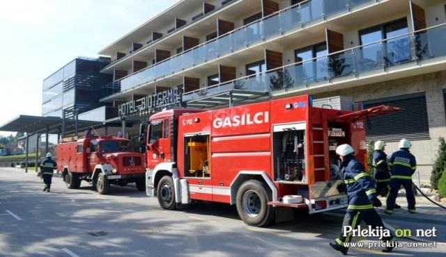Gasilska vaja v Biotermah Gasilska vaja v Biotermah