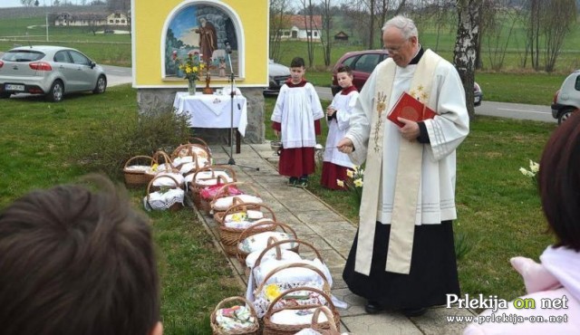 Velikonočni blagoslov v Bučkovcih