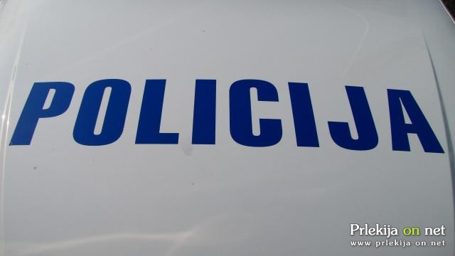 Policija je imela s pobeglim voznikom veliko dela