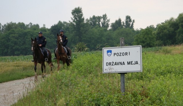 Državna meja, foto: policija.si