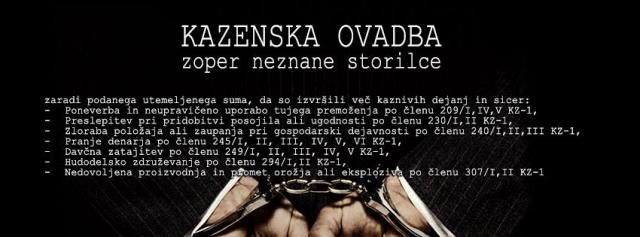 Vloženih je že skoraj 400 ovadb Vloženih je že skoraj 400 ovadb