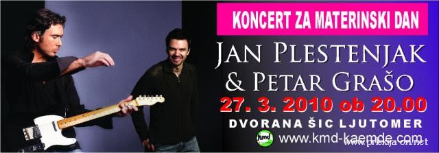 Jan Plestenjak in Petar Grašo Jan Plestenjak in Petar Grašo