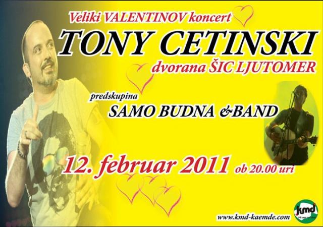 Valentinov koncert Tony Cetinski Valentinov koncert Tony Cetinski
