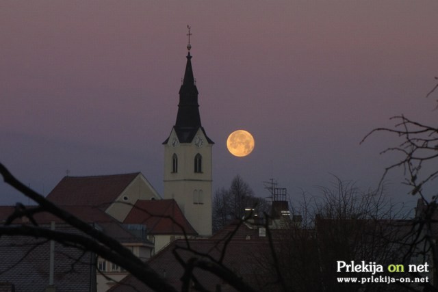 Zahod polne Lune