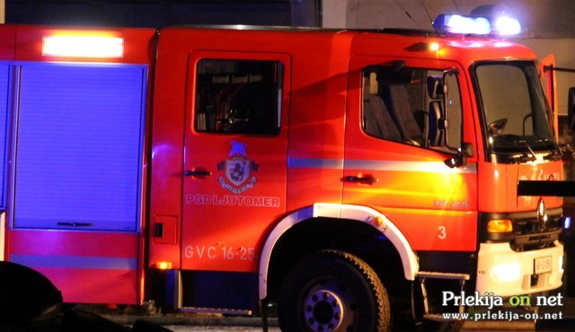 Gasilci PGD Ljutomer so s termo kamero pregledali notranjost prikolice Gasilci PGD Ljutomer so s termo kamero pregledali notranjost prikolice