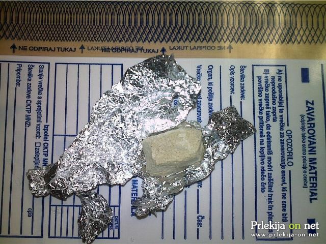 10 g prepovedane droge heroin, zasežene občanu iz UE Lendava