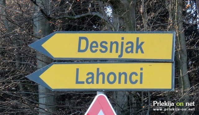 Obveščeni so bili o odstranjenem mejniku zemljišča na območju Lahoncev Obveščeni so bili o odstranjenem mejniku zemljišča na območju Lahoncev