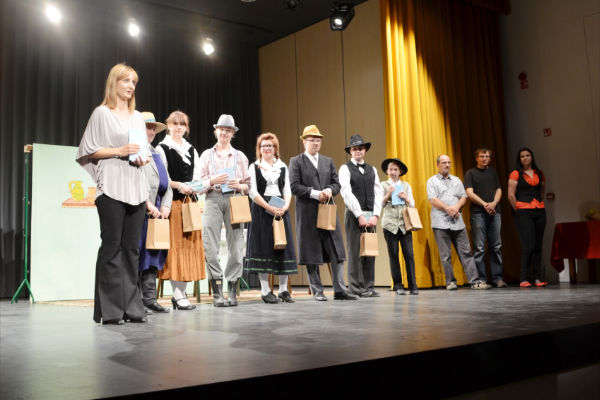 Županova Micka na odru Kocbekove dvorane Županova Micka na odru Kocbekove dvorane